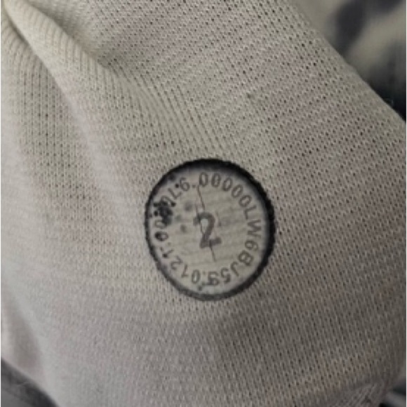 Lululemon Wunder Under Marble Dye High Rise Crop 21" Classic Navy 26693 - Picture 11 of 13